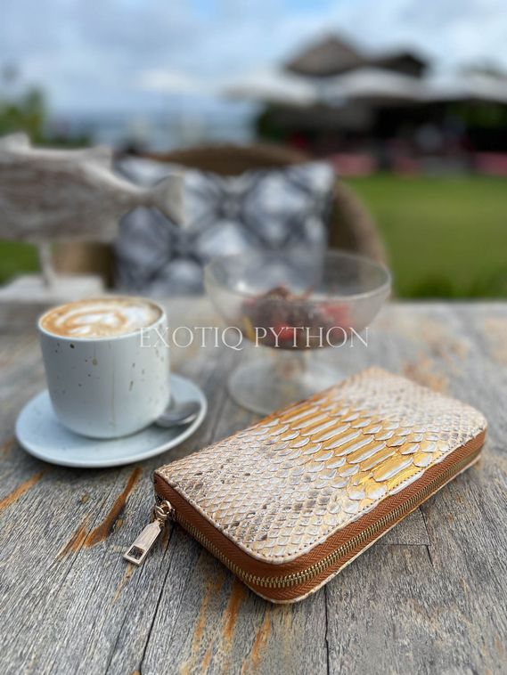 Кошелек из кожи питона WA-174