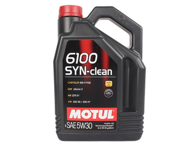 MOTUL 6100 SYN-CLEAN 5W30 (4л) VN Technosynthese моторное масло