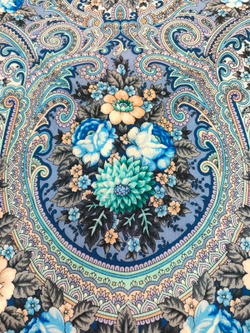 Павловопосадский платок Золотой невод 1877-13