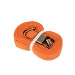 Ремень стяжной для груза, багажный, с крюками и храповым механизмом, 10х0,038м REXANT