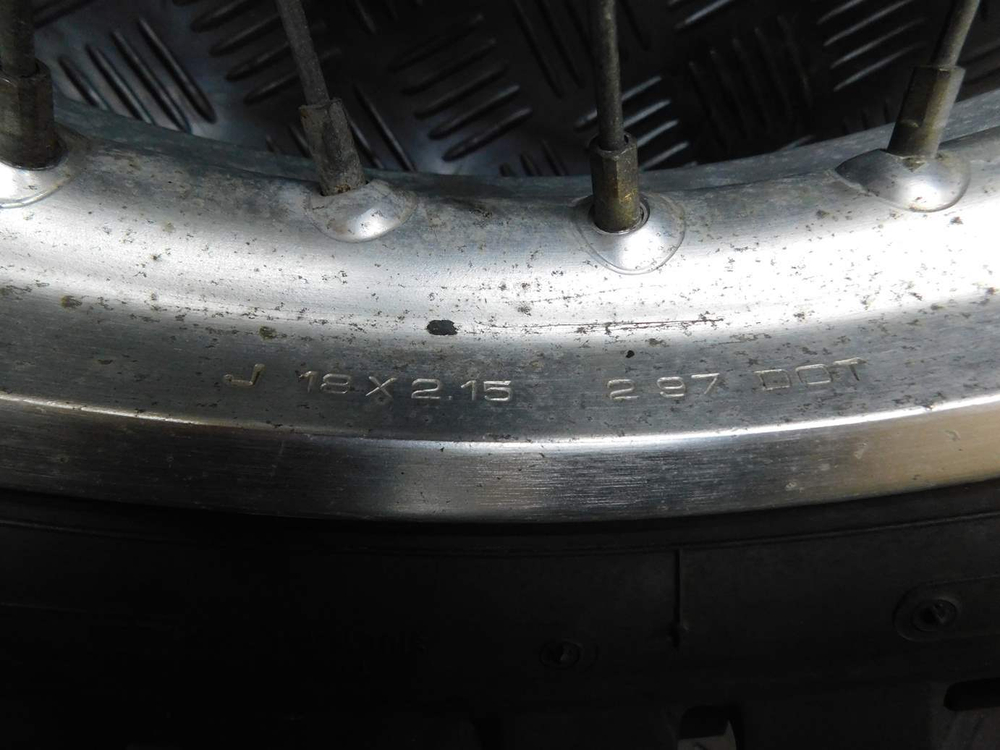 Колесо заднее Honda CRM250R 051652