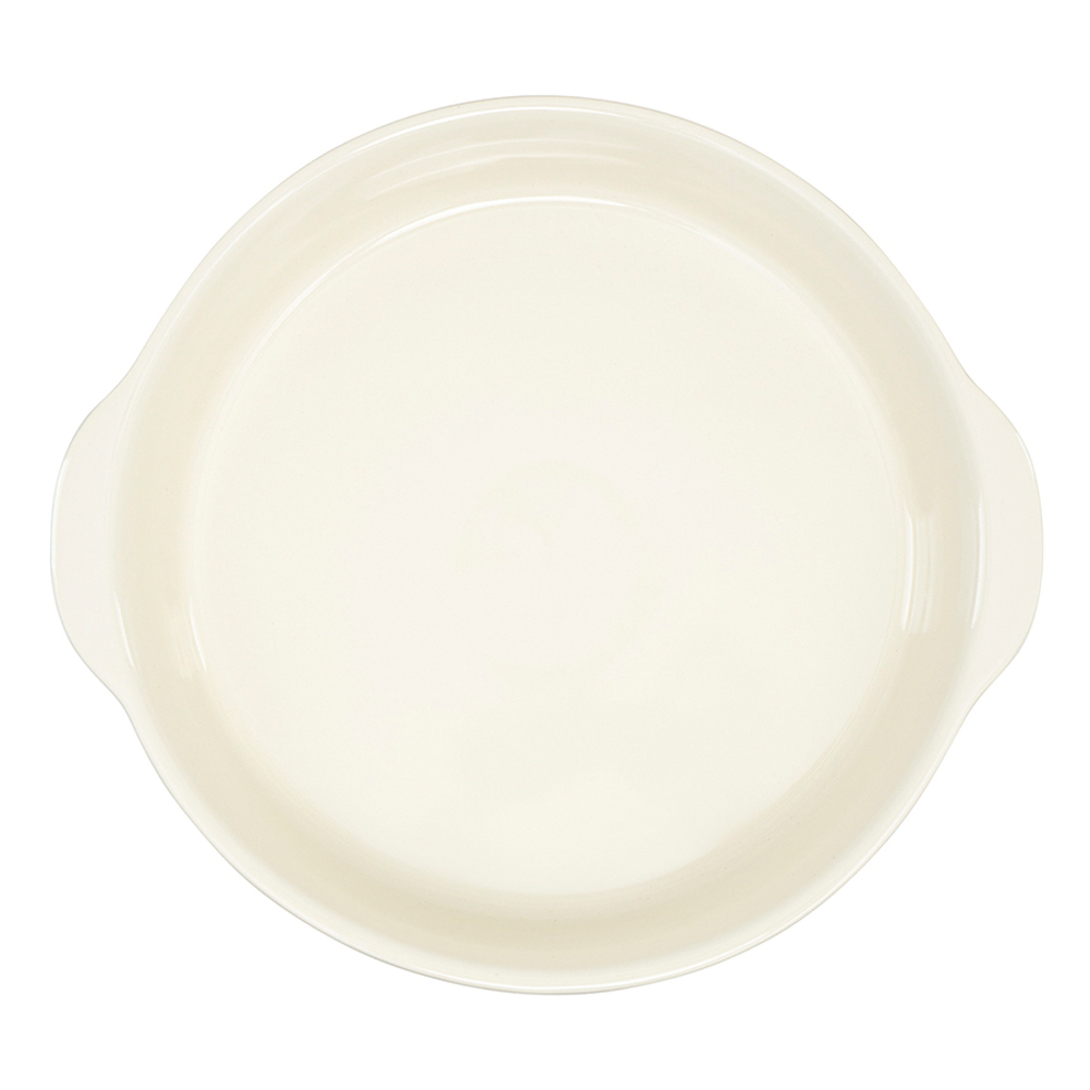 Блюдо для запекания birds of paradise, D33 см, кремовое