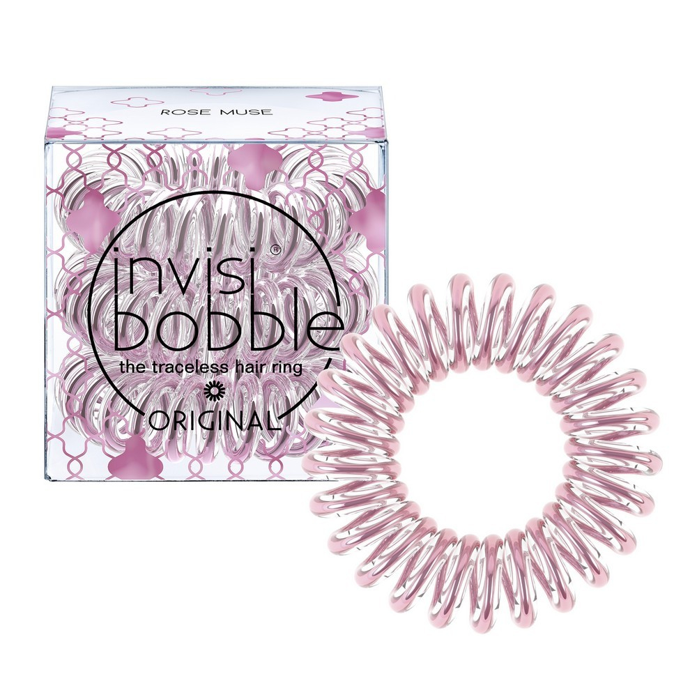 Резинка-браслет для волос invisibobble Time To Shine Rose Muse