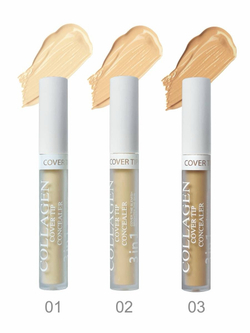 Консилер для лица с коллагеном, тон 03