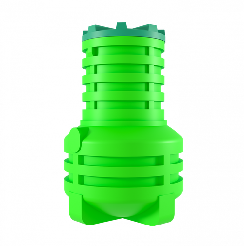 Емкость подземная пищевая Мультпласт ДПВ700 700 л. вертикальная (1100x1100x1755см;37кг;зеленый) - арт.555434.57