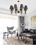 Ceiling design lamp  Versailles by Robert Abbey (Black)