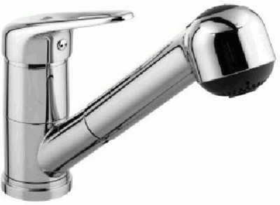 смеситель умывальник LEMARK Luna с вытягивающимся шлангом LM4150C