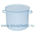 Кастрюля 12л цилиндрическая без рисунка