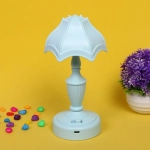 Светильник настольный «Marmalade-Афина» LED 19*9см цвет голубой USB