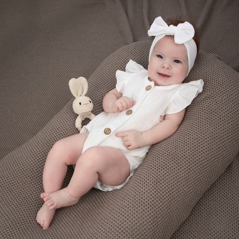 Боди с крылышками из муслина