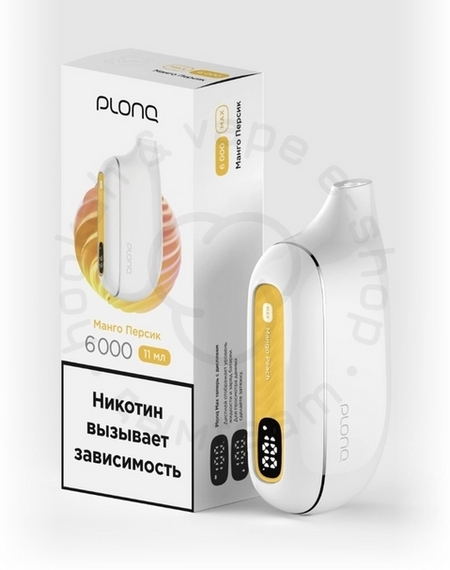 Plonq MAX 6000 МАНГО-ПЕРСИК