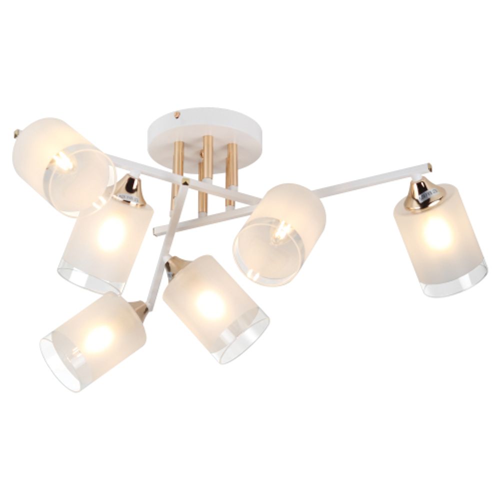 Люстра Rivoli Georgiana 9144-205 6 х Е27 60 Вт модерн | Rivoli