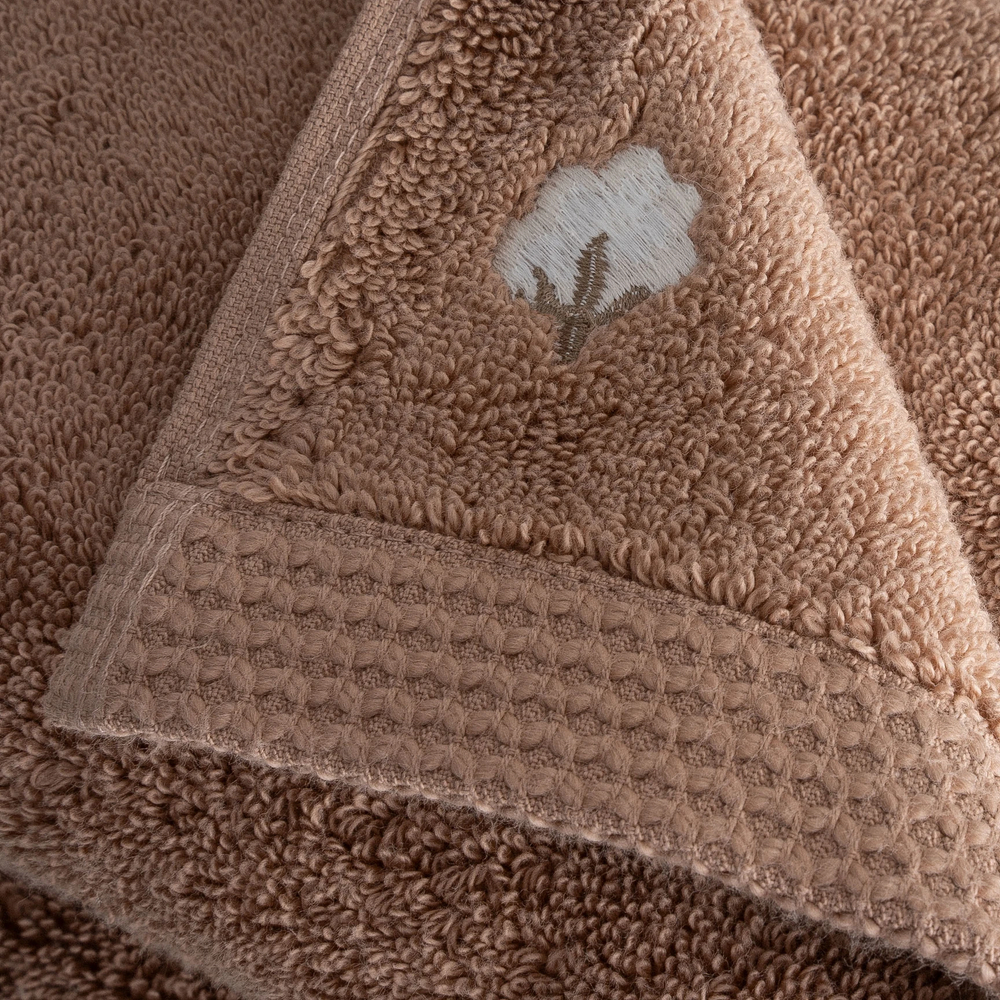 Полотенце из органического хлопка Pure Cotton 50х90 кирпичный