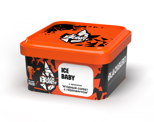 М. Табак для кальяна BlackBurn Ice baby (Ягодный сорбет с грейпфрутом), 200 г