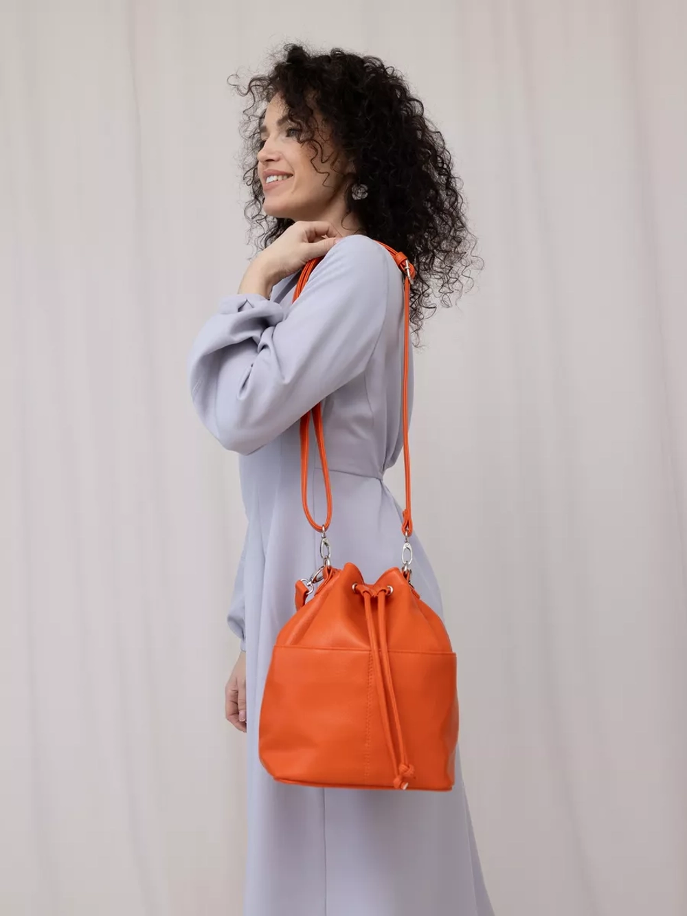 сумка через плечо тоут средняя мешок