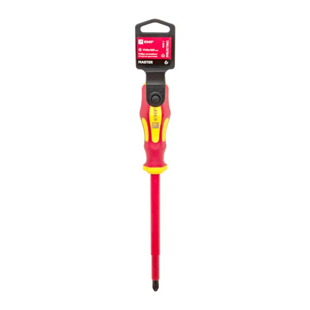 Отвертка Master PH3x150 мм 1000В EKF