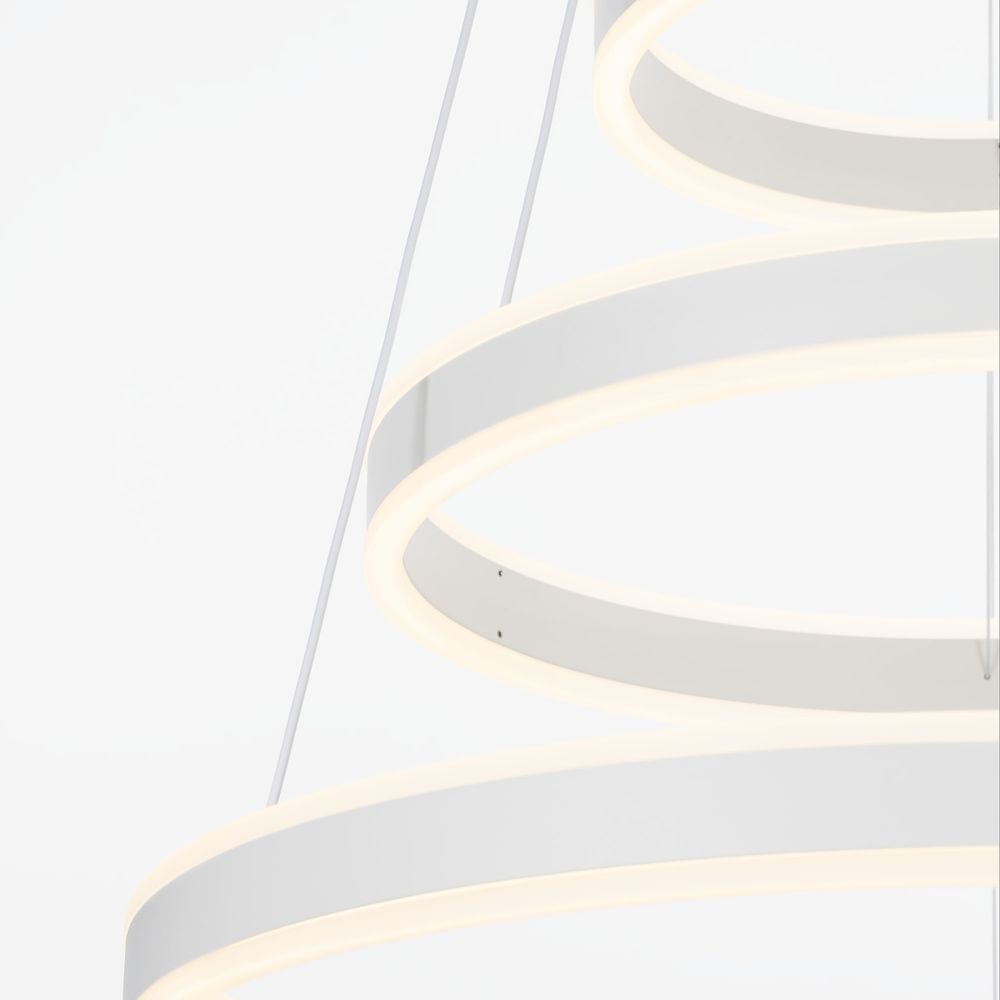 Citilux Дуэт CL719650 LED Люстра подвесная с пультом Белая