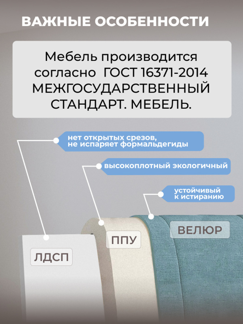 Диван - кровать с подъёмным механизмом  180х90 см Crecker UP ткань Микровелюр