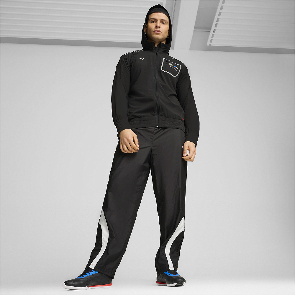 Мужская ветровка PUMA BMW MMS PANNELED FZ HOODIE