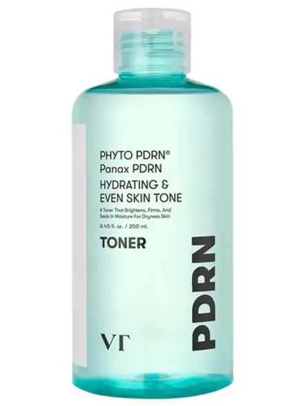 VT Cosmetics Увлажняющий тонер для лица с ПДРН для упругости и сияния кожи PDRN Toner 250 мл