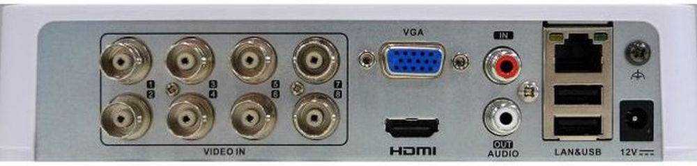DS-H108UA/B Видеорегистратор TVI 8-канальный