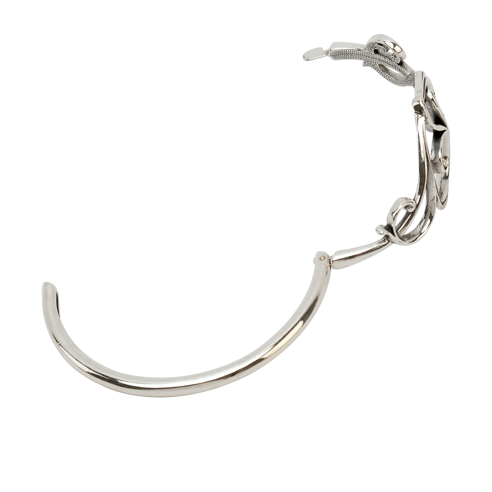 "Росси" браслет в серебряном покрытии из коллекции "Архитектура" от Jenavi с замком зажим