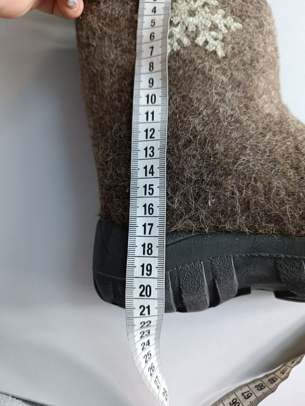 Валенки тёплые 21 размер