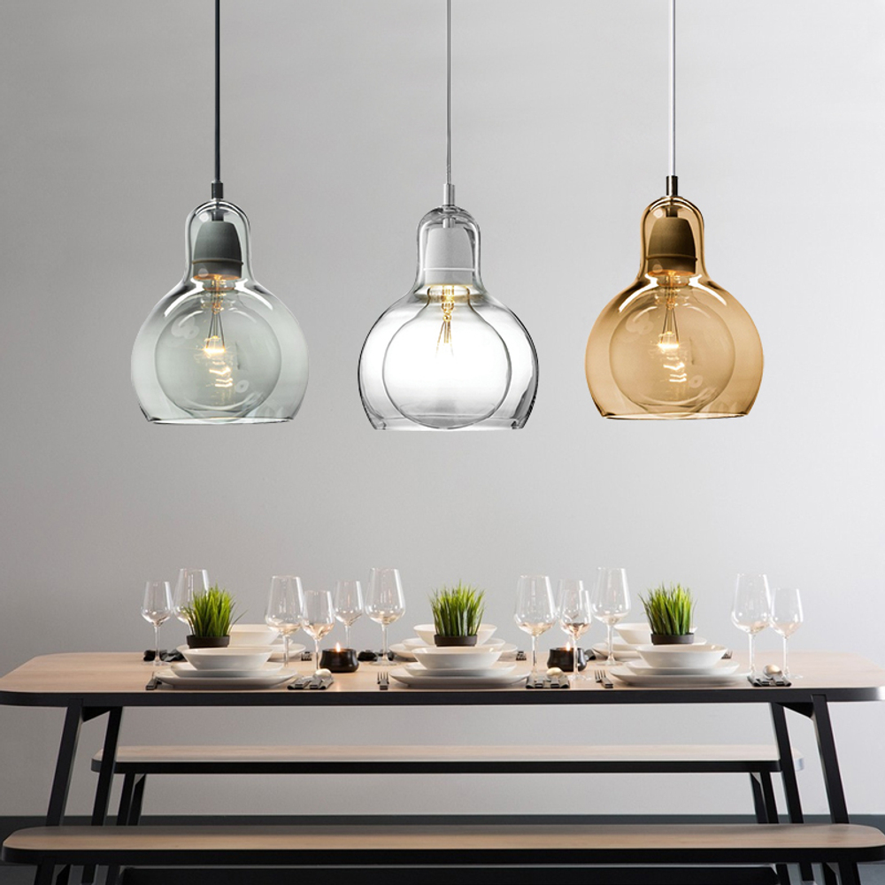 Pendant design lamp MEGA BULB by &TRADITION