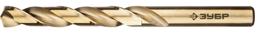 ЗУБР КОБАЛЬТ 12.5х151мм, Сверло по металлу, сталь Р6М5К5, класс А