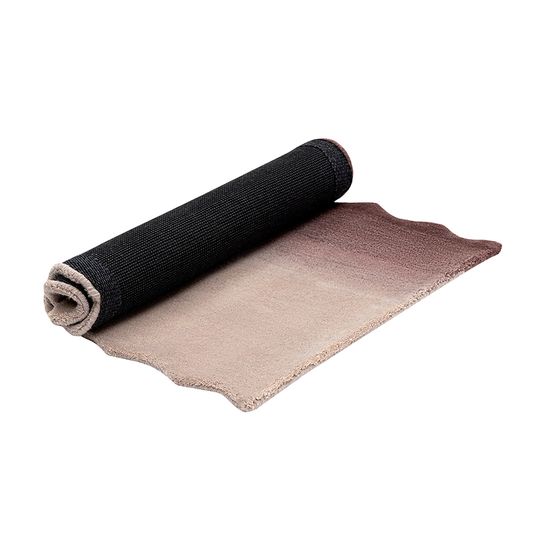 Ковер из шерсти over horizon цвета марсала из коллекции trendy ruffles