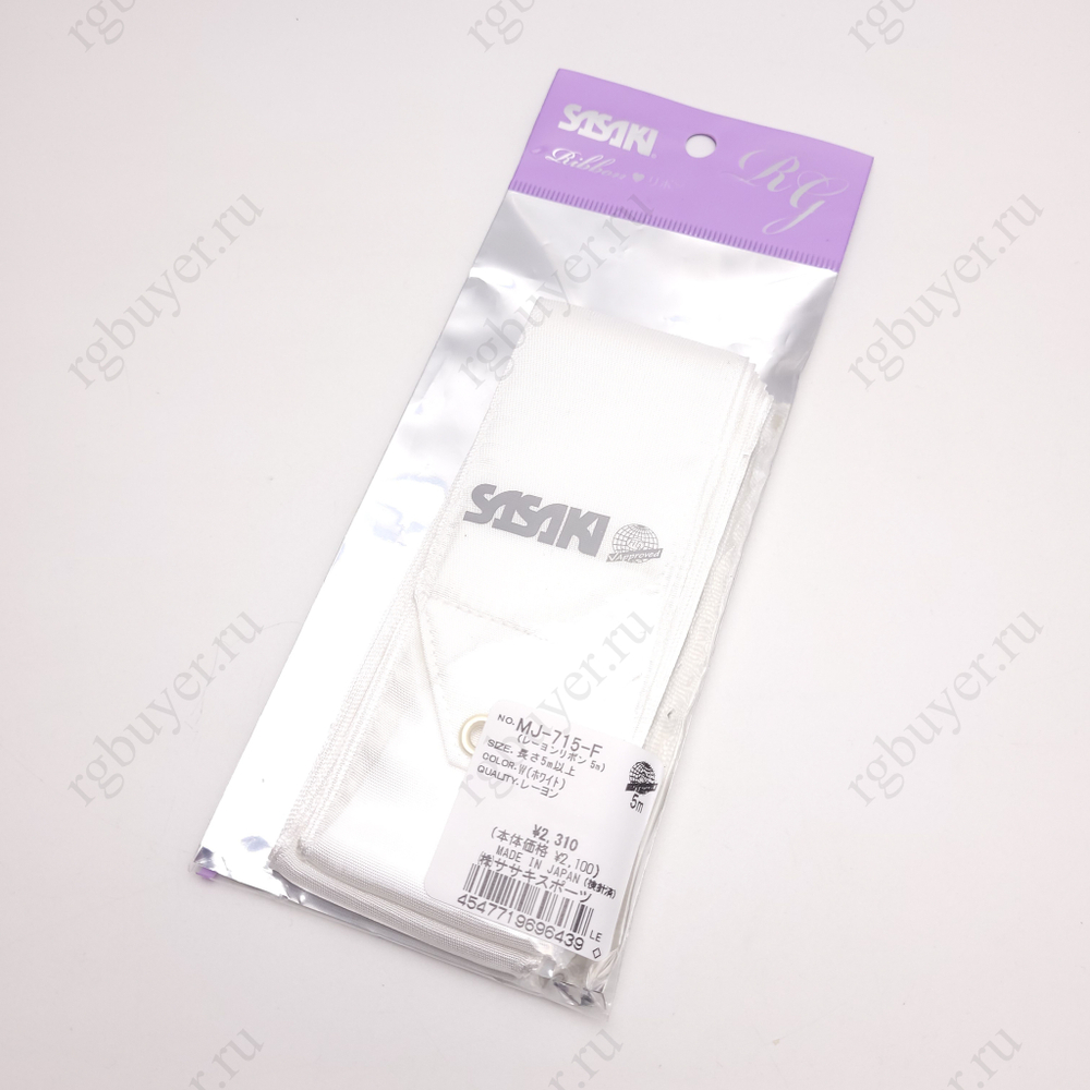 Лента Sasaki 5 м Белая W (White)