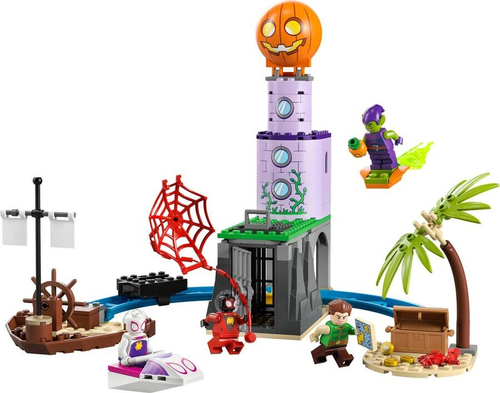 Конструктор LEGO Marvel 10790 Команда пауков на маяке Зеленого Гоблина