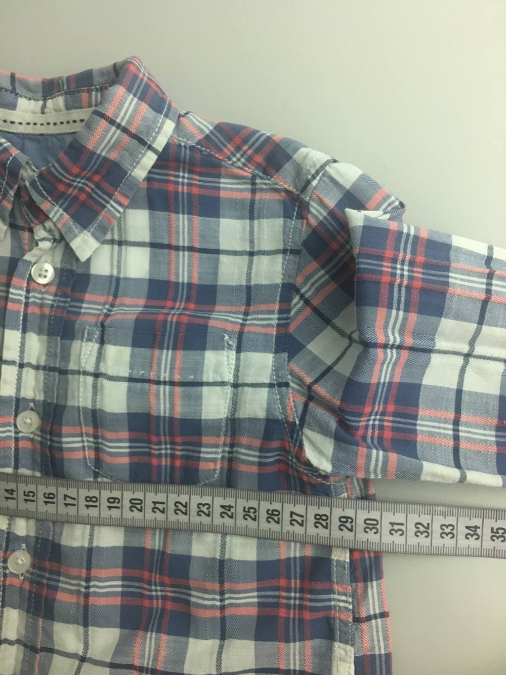 Рубашка в клетку на 18/24 месяца