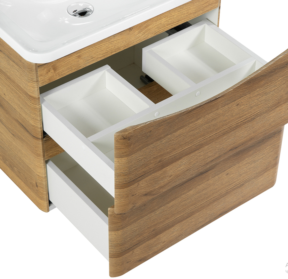 Тумба под раковину BelBagno 70 ACQUA-700-2C-SO-RR подвесная Rovere Rustico
