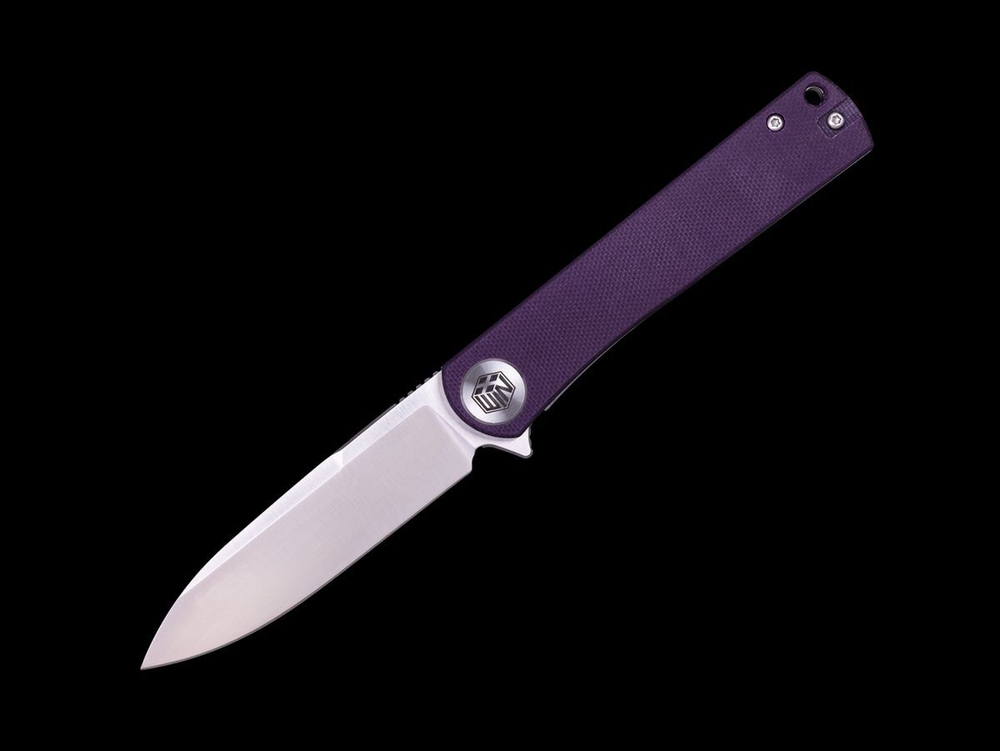 Нож DR.TECH Scout Purple D2 G10