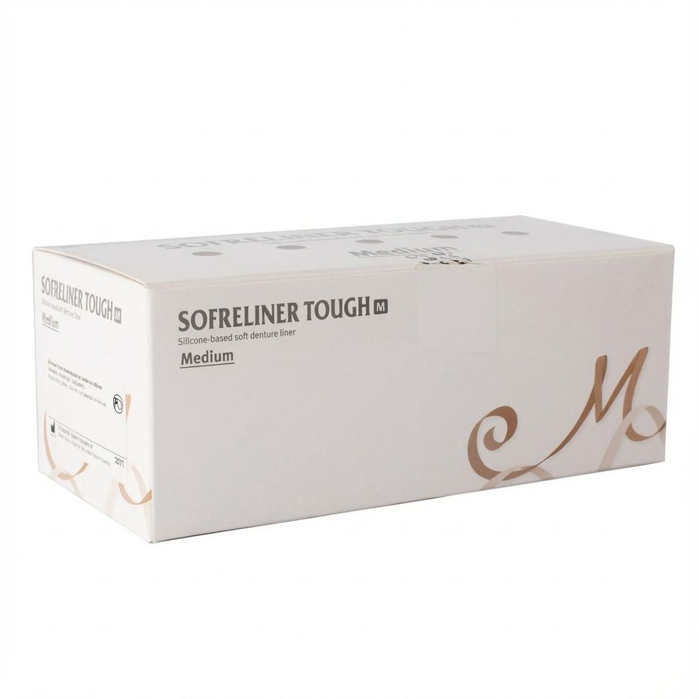 Sofreliner М-силиконовый материал для внутриротовой и лабораторной перебазировки съемных протезов