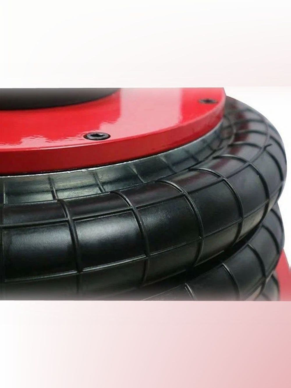 Домкрат подкатной пневматический 5т(8-12bar, h min 150мм, h max 400мм), 3 подушки