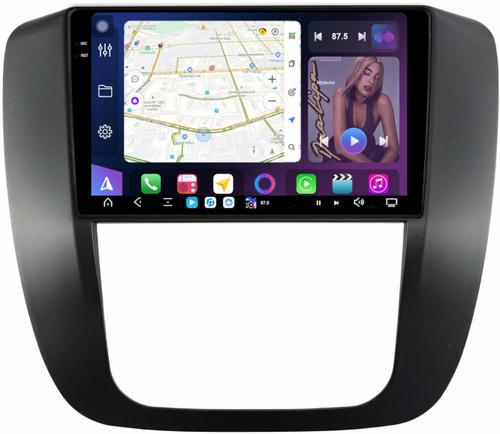 Магнитола для Chevrolet Tahoe 900 2006-2014 (рамка черная) - FarCar S500-TS20 монитор 9.5" 2K QLED на Android 14, Быстрейшая, CarPlay, 4G SIM-слот