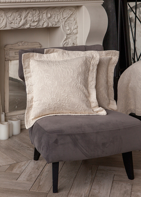 Наволочка декоративная 47х47 Luxberry Chloe натуральная