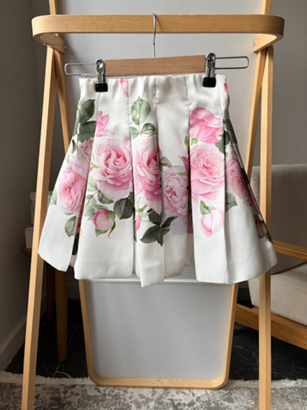 Атласная юбка в складку Monnalisa, 116