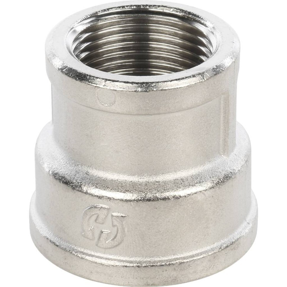 Муфта ВВ переходная никелированная 1"X3/4 STOUT