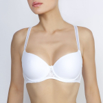 Бюстгальтер с формованными чашками на тоненьком поролоне (Размер: 85C) (Цвет: пудровый)