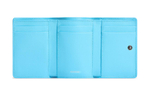 Balenciaga Smooth Calfskin Wallet Mini Women"s Blue