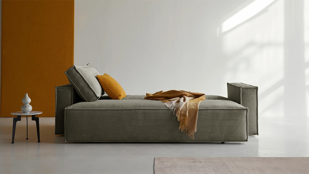 Диван Софт 3 Cilium Brown 240*94*80 см, Коричневый Вельвет Еврокнижка Фиеста
