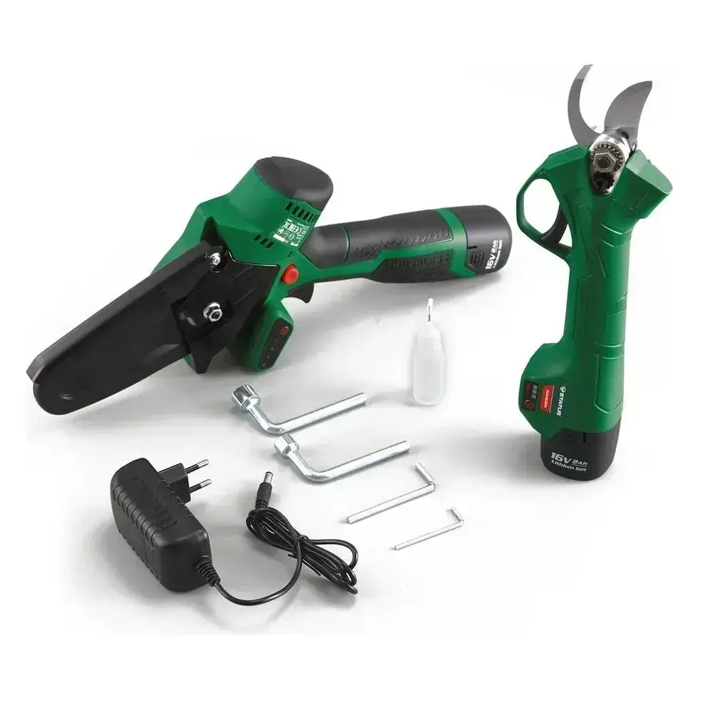 Аккумуляторный комплект: цепная пила+секатор STATUS SCB100-16Kit 07411401