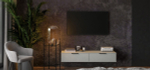 Тумба TV BOSS STANDART Шиншилла серая