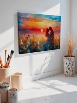 Картина на стену 40 X 50 Пара цветы