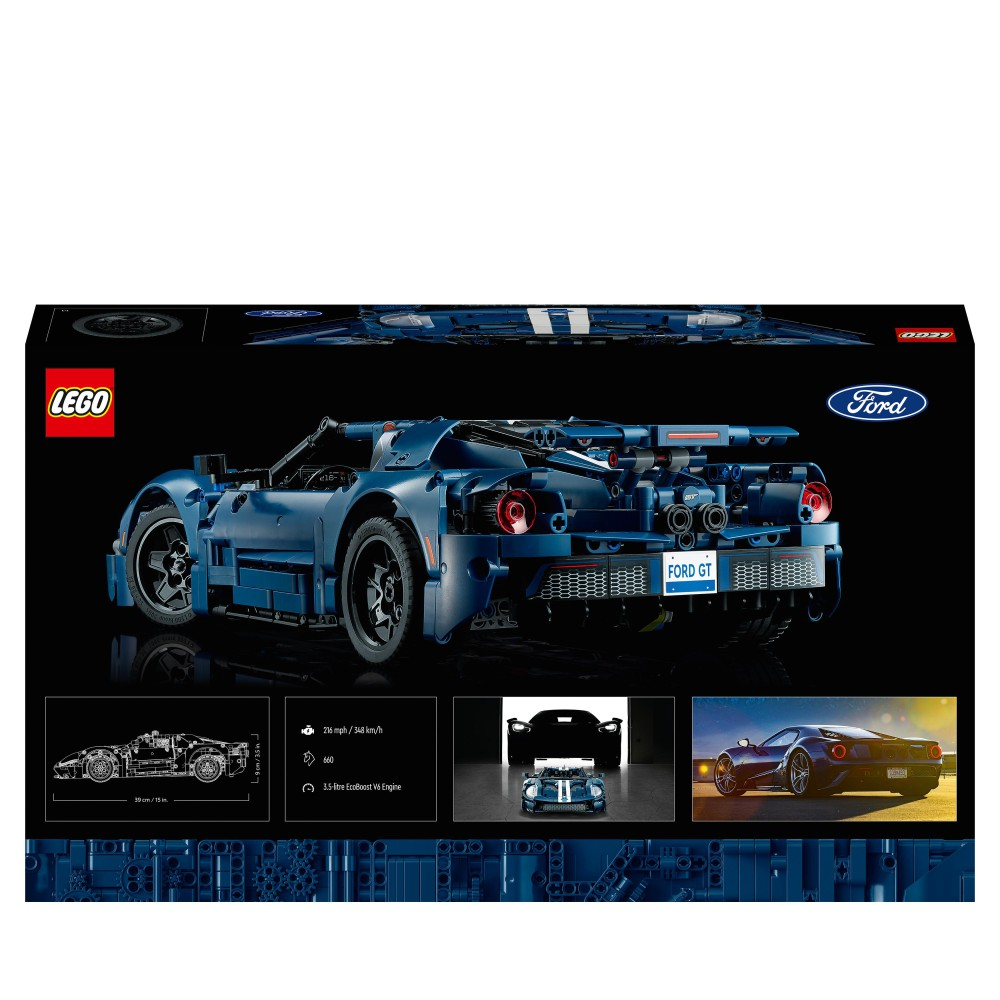 LEGO Technic - Ford GT, версия с 2022 года 42154