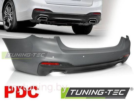 Задний бампер M-TECH для BMW 5 G30