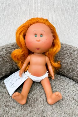 УЦЕНКА Кукла Nines виниловая 23см Little Mia Latina без одежды (3199WL5)